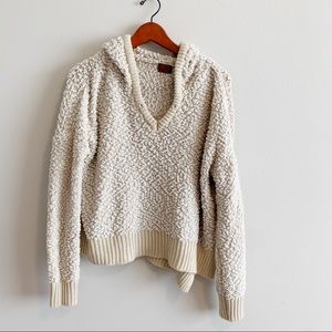 POL sweater popcorn knit sweater